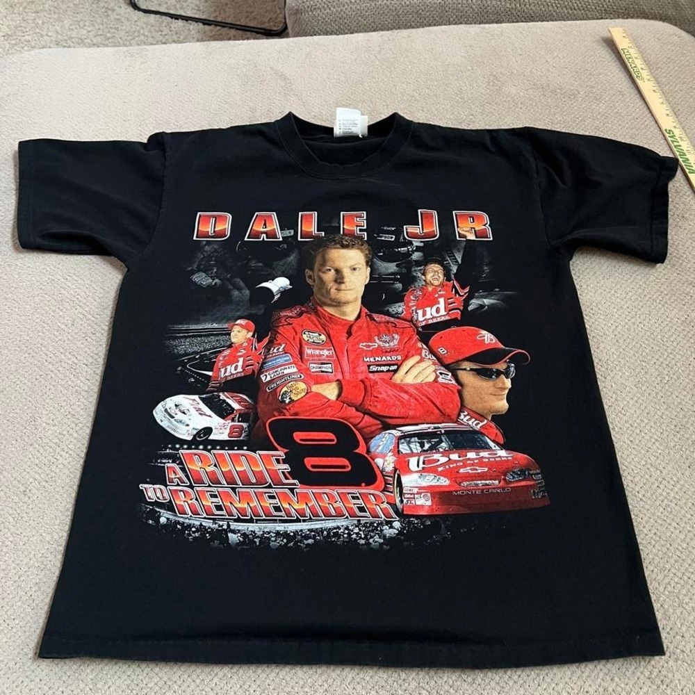 Vintage 2000s Dale Earnhardt‎ jr NASCAR Tee Large